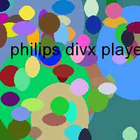 philips divx player